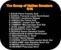 The Group of Haitian Senators, G16 and President Michel Martelly