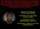 Martelly, Lamothe, Balmir Villedrouin and Racine are foreign citizens