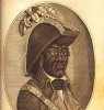 Statue of Haitian General Jorge Biassou in  St. Augustine