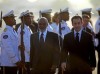 Nicolas Sarkozy, first French president to visit Haiti